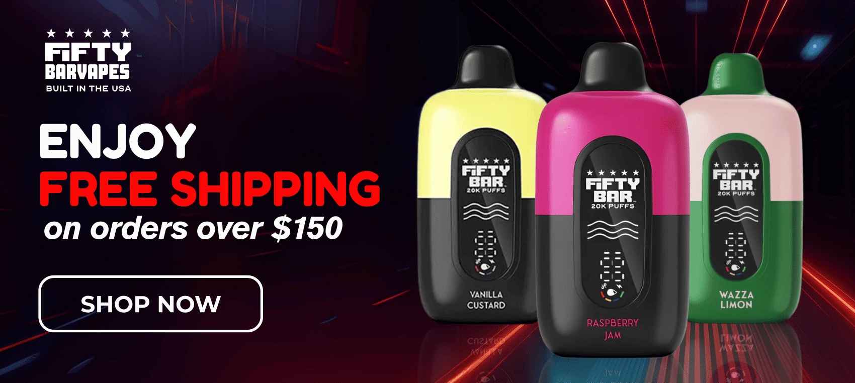 Enjoy Free Shipping