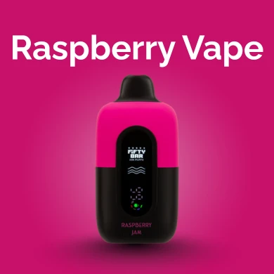 Fifty Bar Raspberry Vape