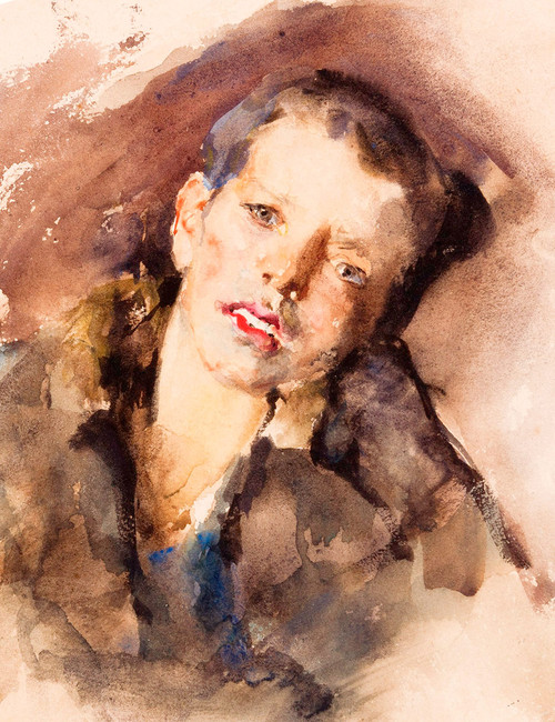 Akvarel-kursus i portrætmaleri