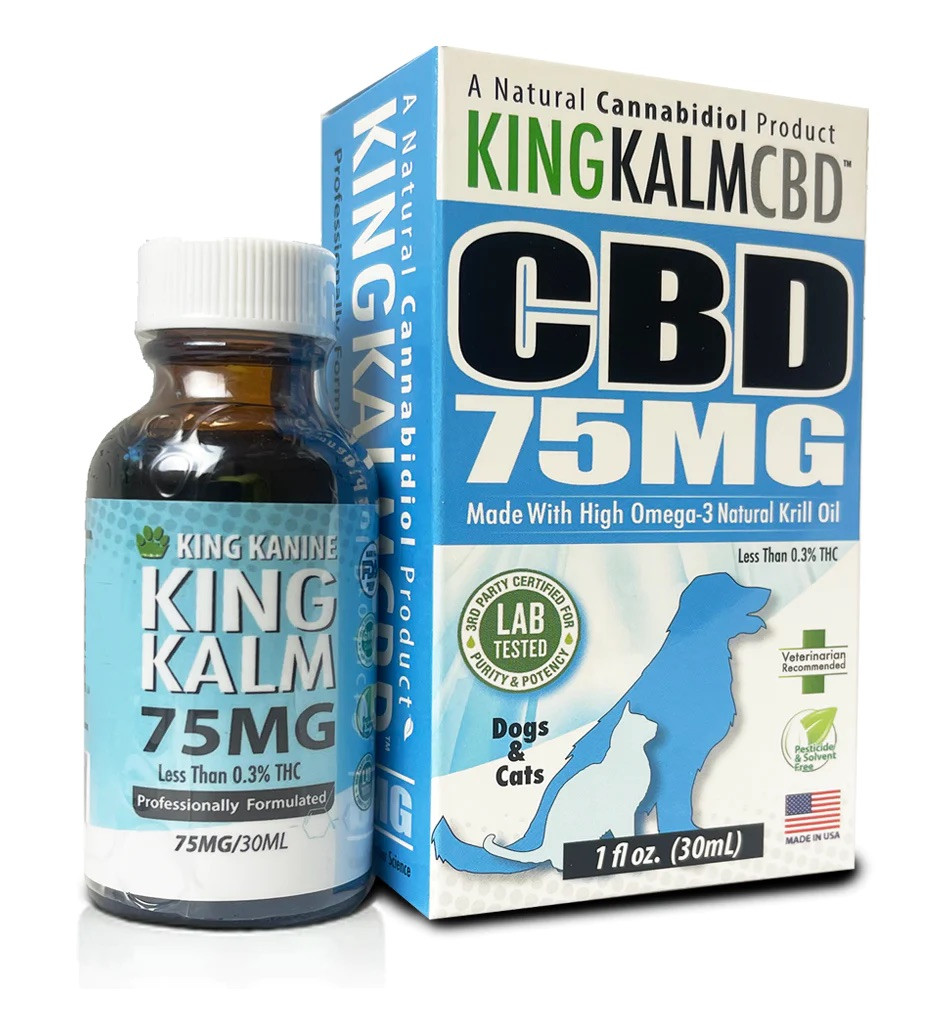 Best CBD Tincture for Pets - King Kalm CBD