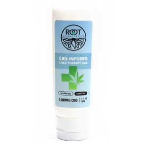 Root Therapeutics CBG Cold Therapy Gel - CBG Muscle Freeze - CBG Topicals