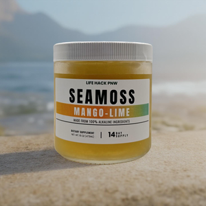 Mango Sea Moss Gel | Tropical Wildcrafted Superfood Mango Sea Moss Gel | Tropical Wildcrafted Superfood