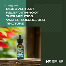 Discover Fast Relief with Root Therapeutics' Water-Soluble CBD Tincture