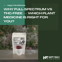 Why Full‑Spectrum vs THC‑Free — Which Plant Medicine is Right for You?