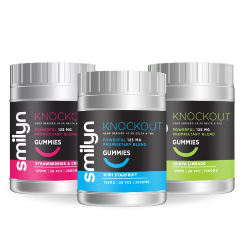 Smilyn Wellness Knockout Gummies - Extra Strength Knockout Blend - Smilyn Knockouts