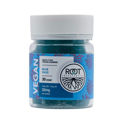 Delta 9 THC: CBD Gummies (20mg) - Root Therapeutics