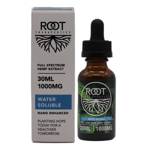 Root Therapeutics Water Soluble CBD Full Spectrum Hemp Extract - Happy Trails CBD 1000mg - water soluble cbd oil