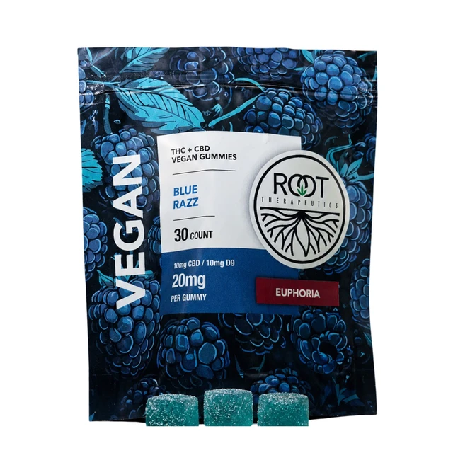 THC + CBD [20mg] Euphoria Gummies - Root Therapeutics