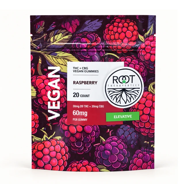 THC + CBG Elevative Gummies 60MG - Root Therapeutics