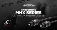 Metra Home Theater Group® Introduces Ethereal® MHX Series Ultra Slim Toslink Cables