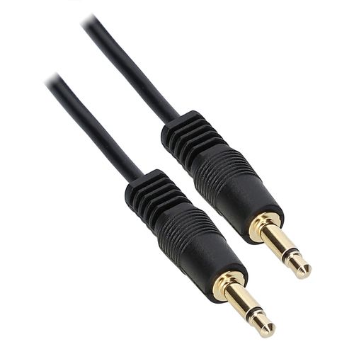 3.5MM MONO MALE TO MALE AUDIO CABLE, 3FT