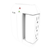 6-OUTLET 450J SURGE PROTECTOR WALL TAP (WHITE)