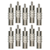 F-TYPE FEMALE TO RCA MALE COAXIAL CABLE ADAPTER (10 PACK)