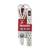 6-OUTLET POWER STRIP, UL, STRAIGHT PLUG, 4FT (WHITE)