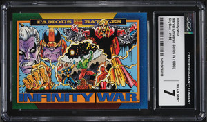 1993 Marvel Universe Series IV Infinity War #156 CGC 7 NRMT 1993 Marvel Universe Series IV Infinity War #156 CGC 7 NRMT