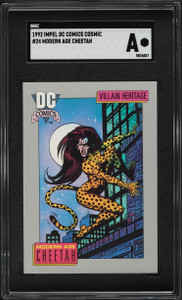 1992 Impel DC Comics Cosmic Modern Age Cheetah #24 SGC AUTH 1992 Impel DC Comics Cosmic Modern Age Cheetah #24 SGC AUTH