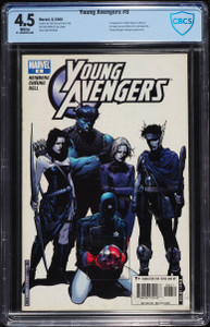 Young Avengers #6 (Marvel, 2005) CBCS 4.5 White Pages Young Avengers #6 (Marvel, 2005) CBCS 4.5 White Pages