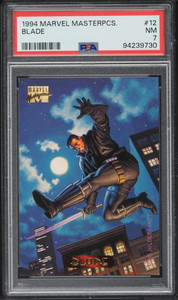 1994 Marvel Masterpieces Blade #12 PSA 7 NRMT 1994 Marvel Masterpieces Blade #12 PSA 7 NRMT