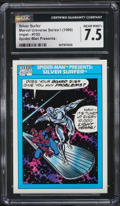 1990 Impel Marvel Universe Spider-Man Presents: Silver Surfer #153 CGC 7.5 MINT 1990 Impel Marvel Universe Spider-Man Presents: Silver Surfer #153 CGC 7.5 MINT