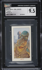 Watto Star Wars 206 (2022) Topps Wave 3 CGC 9.5 Mint+ (M) Watto Star Wars 206 (2022) Topps Wave 3 CGC 9.5 Mint+ (M)