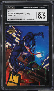 Venom Marvel Masterpieces (1994) Fleer - #131 CGC 8.5 NM/Mint+ Venom Marvel Masterpieces (1994) Fleer - #131 CGC 8.5 NM/Mint+
