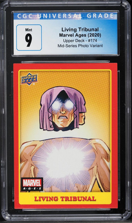 2020 Marvel Ages Mid-Series Photo Variant Living Tribunal #174 CGC 9 MINT