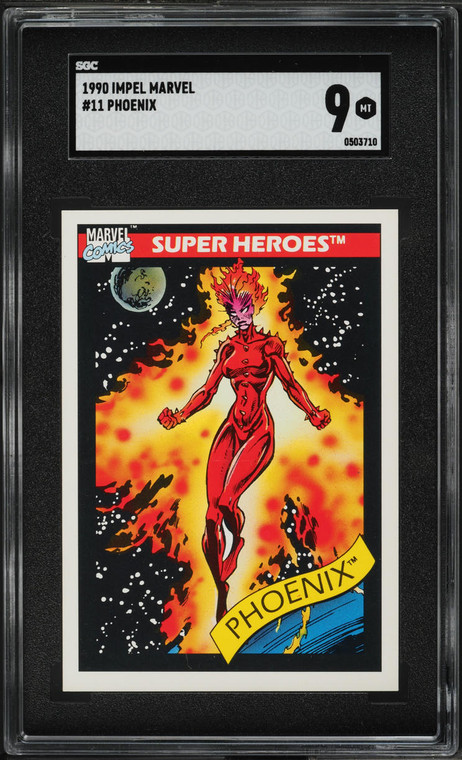 1990 Impel Marvel Universe Phoenix #11 SGC 9 MINT