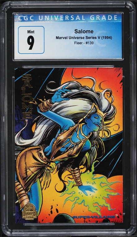 1994 Marvel Universe Series V Salome #139 CGC 9 MINT