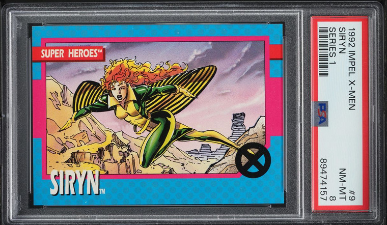 1992 Impel X-Men Series 1 Siryn #9 PSA 8 NM-MT