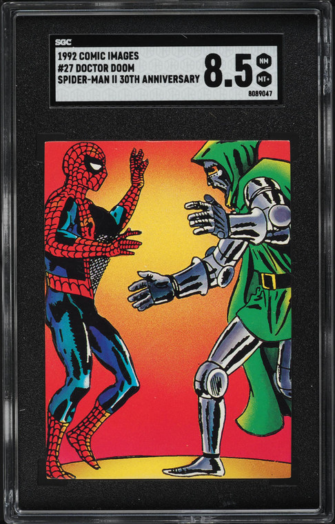 1992 Comic Images Spider-Man II 30th Anniversary Doctor Doom #27 SGC 8.5 NM-MT+