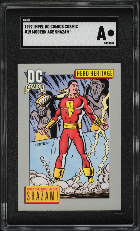 1992 Impel DC Comics Cosmic Modern Age Shazam! #15 SGC AUTH