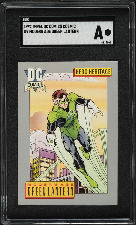 1992 Impel DC Comics Cosmic Modern Age Green Lantern #9 SGC AUTH