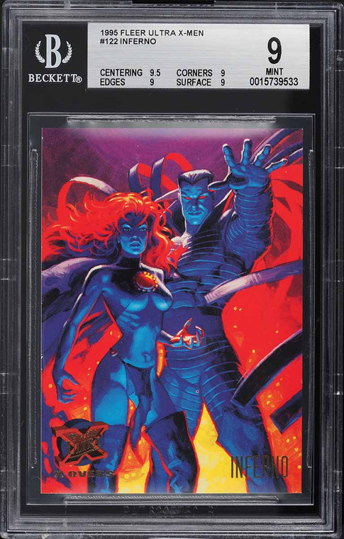 1995 Ultra X-Men Inferno #122 BGS 9 MINT