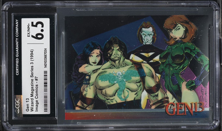 1994 Wizard Magazine Series 3 Gen 13 #7 CGC 6.5 EXMT+