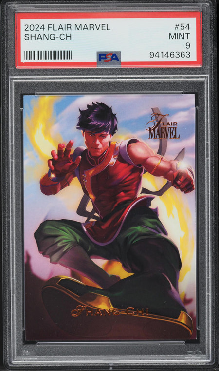 2024 Flair Marvel Shang-Chi #54 PSA 9 MINT