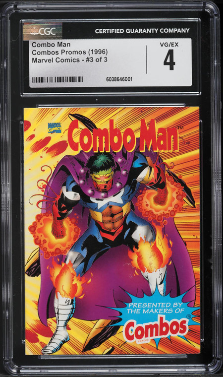 1996 Marvel Comics Combos Promos Combo Man #3 of 3 CGC 4 VGEX