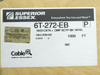 SUPERIOR ESSEX 4X23 + CMP SCTP BK 1KFRL- 1000 FT -6T-272-EB, Free Shipping.