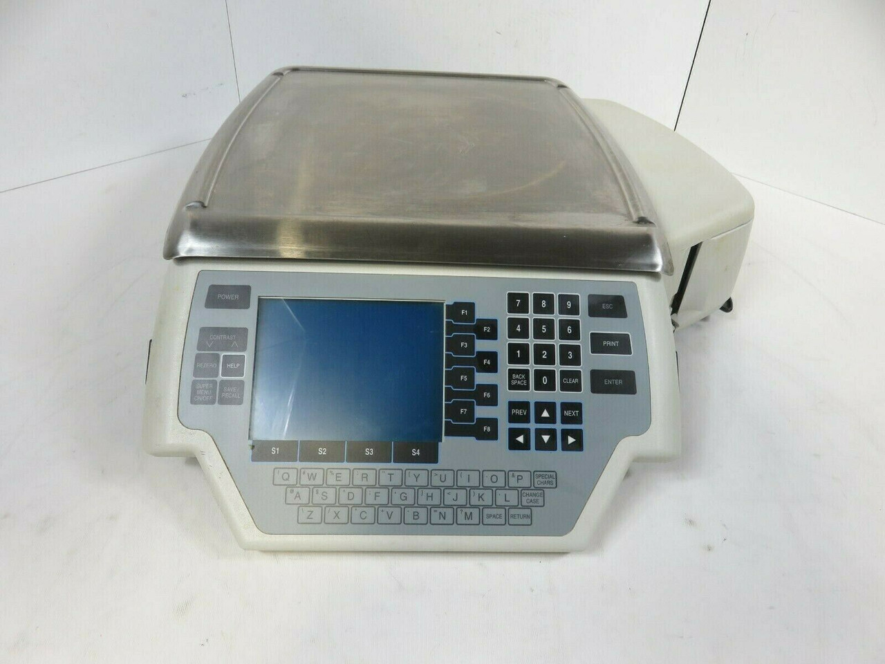 Hobart Quantum ML 029041-BJ Digital Deli Grocery Scale & Printer Good Working