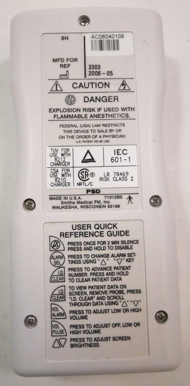 BCI International 3303 Hand-Held Pulse Oximeter-Free Shipping