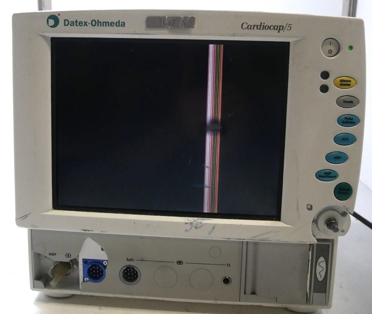 Datex Ohmeda Cardiocap /5 As Is- Free Shipping