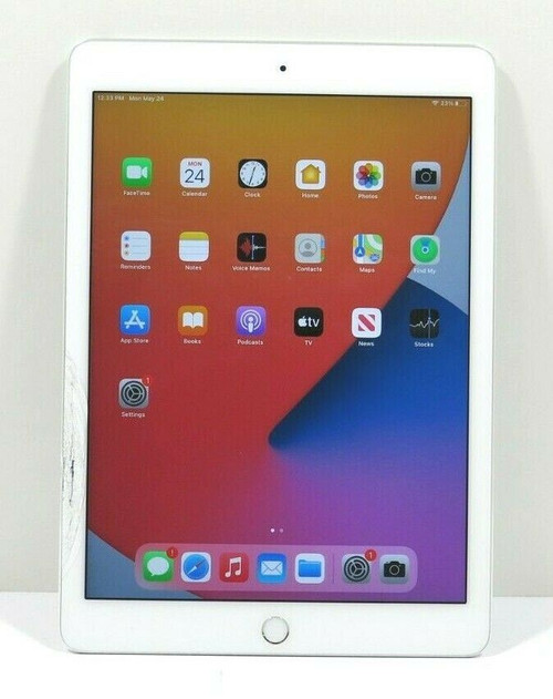 Apple iPad Air 2 128GB Wi-Fi 9.7in (MGTY2LL/A) - Silver - United