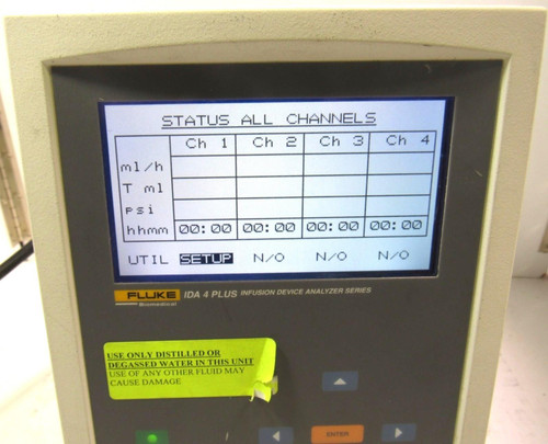 Fluke Biomedical IDA 4 Plus Infusion Device Analyzer Series-Free Shipping-