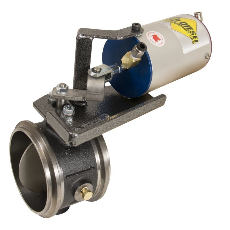 BD Diesel 1037136 - Exhaust Brake for 1998.5-2002 Dodge - 60 psi, APPS, 4 in, Vacuum Remote Mount - additional view 10