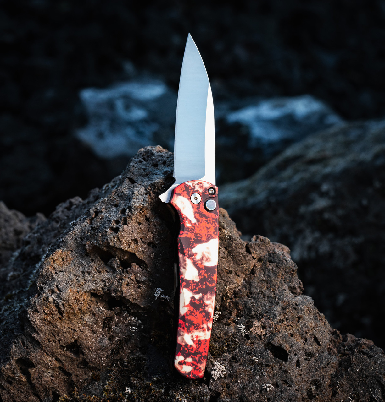 Malibu - 5300 Crimson Tiger Camo Knife | Pro-Tech Knives