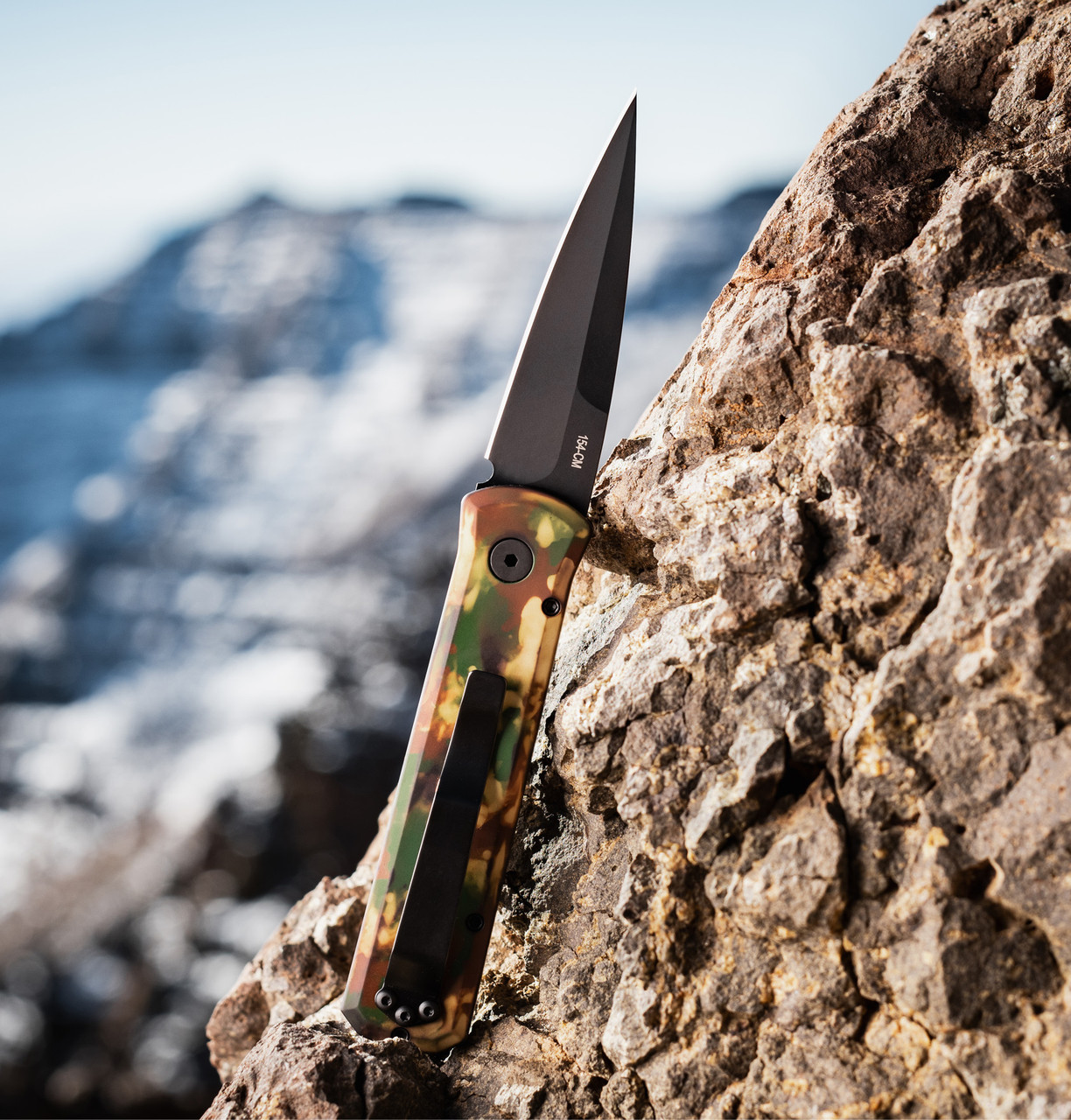 Godson - 721 Left Handed Woodland Knife | Pro-Tech Knives