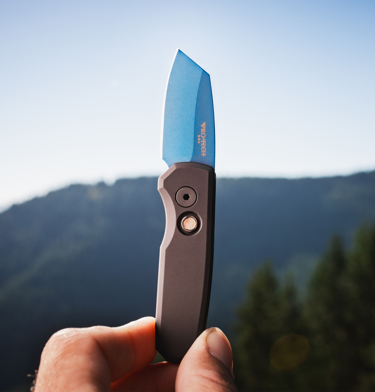 Runt 5 - R5203 Sapphire Blue Knife | Pro-Tech Knives