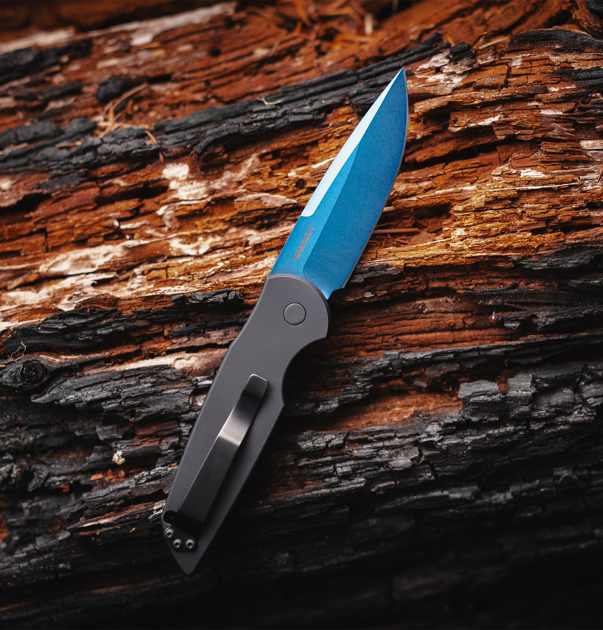 TR-3 - Tactical Response 3 Sappire Blue MagnaCut Knife | Pro-Tech