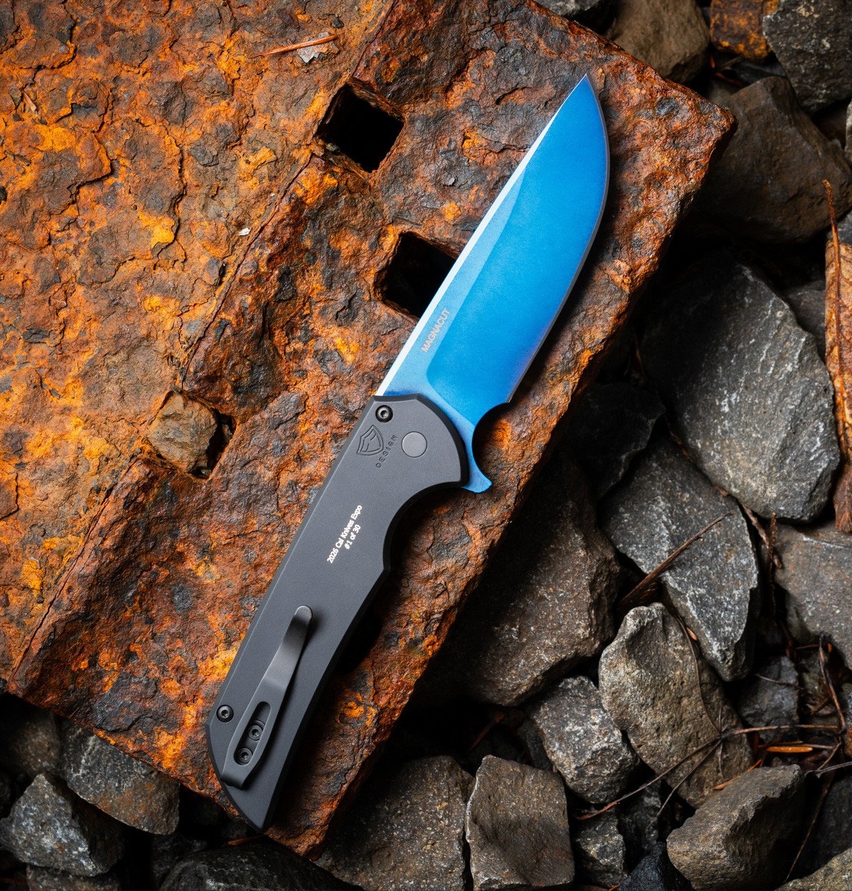 2025 NUBUCK LIZARD / MINAS 新品未使用品‼️ Mordax - 2026 California Knife Expo.1 Knife | Pro-Tech Knives