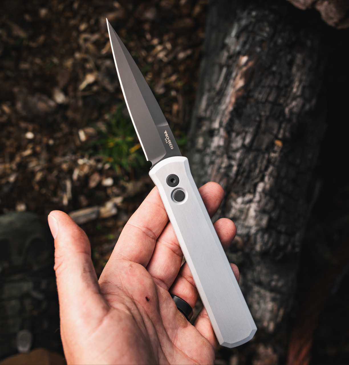 Godfather - 921-Silver Knife | Pro-Tech Knives