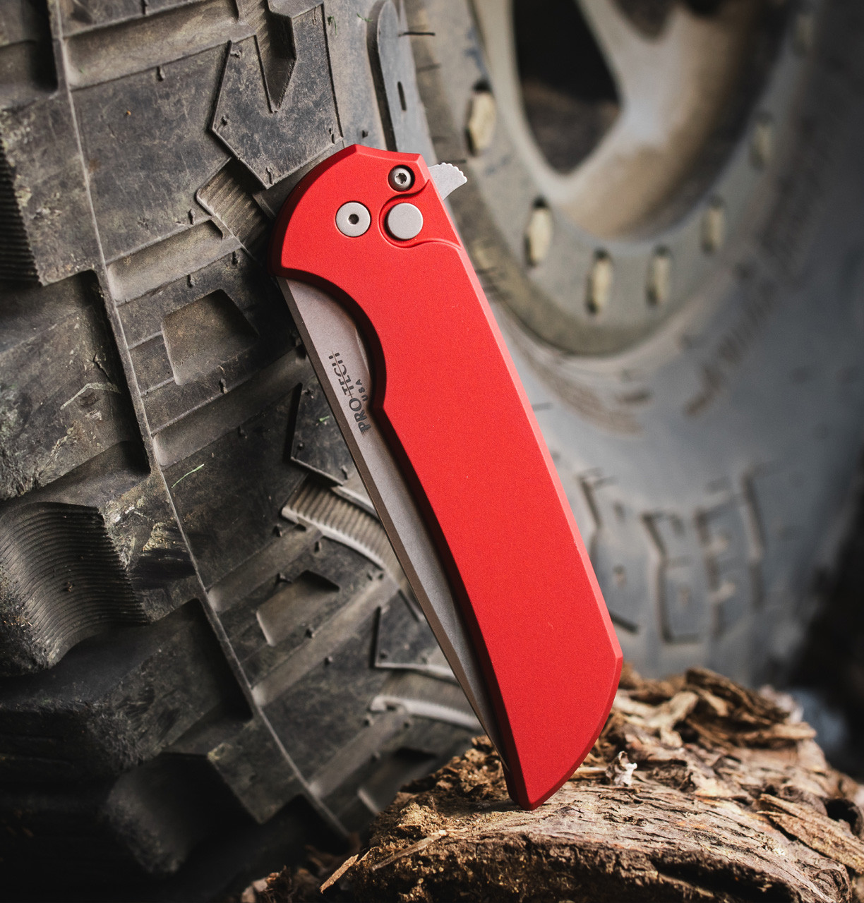 Mordax - MX101-Red 20CV Knife | Pro-Tech Knives